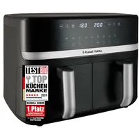 Russell Hobbs Heißluftfritteuse 2 Kammern 9L Rapid AirFryer [2