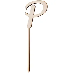 Sallys Cake Topper Buchstaben - aus Holz