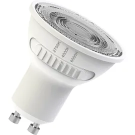 Osram LED-Strahlerform GU10/4,2 Watt/Energie E Glas