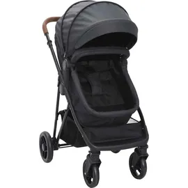 vidaXL Ifigania 2-in-1 Grau/Schwarz