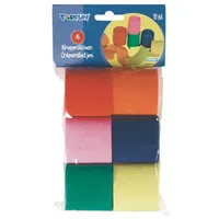 Stylex Schreibwaren Bastelband 6 Rollen Deko Krepp Papier Krepppapier je 10m