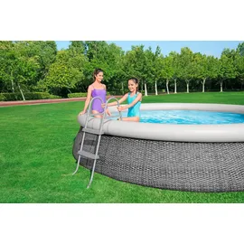 BESTWAY Poolleiter grau 84 cm