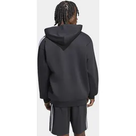 adidas M 3S FL FZ HD Kapuzensweatshirt Herren Schwarz/Weiß 3XL