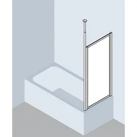 Kermi Vario 2000 Seitenwand V2TWD070142YK 61,4-64,6x140cm, weiß, ESG SR Opaco Clean