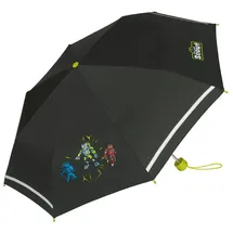 Scout Kinder-Taschenschirm mit reflektierenden Streifen Dark Beast