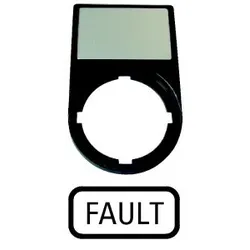 Eaton 216498 Träger, + Schild, FAULT M22S-ST-GB8 - 10 Stück