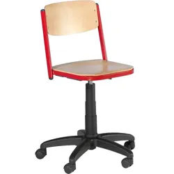 Drehspindelstuhl mit Sitzpolster
