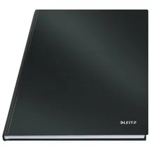 Leitz Notizbuch A4 kariert Schwarz