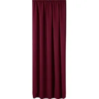 JEMIDI Vorhang blickdicht 140x245cm - Gardine mit Kräuselband Universalband