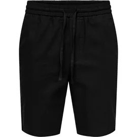 Only & Sons Shorts Schwarz S
