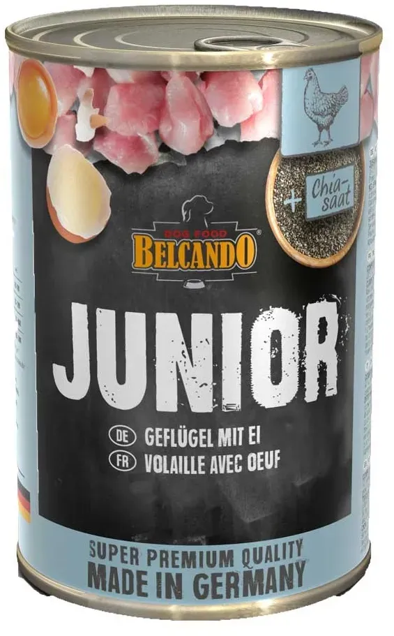 BELCANDO Junior Geflügel mit Ei 400 g