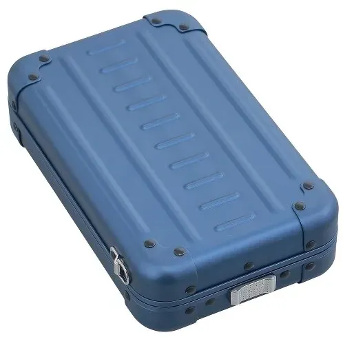 Aleon Mini Bag Umhängetasche 19 cm  blau