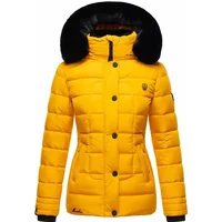 Marikoo Damen Winter Steppjacke mit Kapuze QESRAA