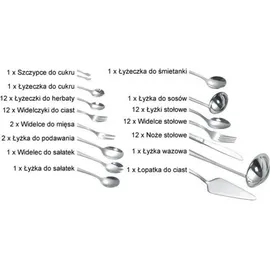 Kinghoff Kh-3504 72-tlg.