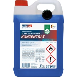 Eurolub Scheibenfrostschutz KLARE SICHT Winter Konzentrat, 5 Liter