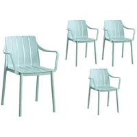 LC Garden »Vina« Stapelstuhl 55x58x80cm Gartenstuhl Bistrostuhl Kunststoff stapelbar