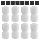 SLIAXINT 16 Stück Set Katzen Trinkbrunnen Filter Katzenbrunnenfilter Filter für Katzenbrunnen - Mehrschicht Aktivkohle Filter Katzenbrunnen Filter Kompatibel Trinkbrunnen für Katze Zuhause(8+8