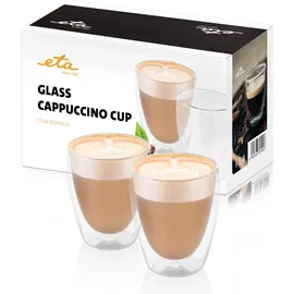 ETA Doppelwandige Cappuccino Gläser 0,24 l 2 St.