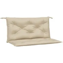 vidaXL Bankauflage 100 x 50 x 7 cm beige 2 St.