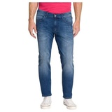 PIONEER JEANS Pioneer Authentic Jeans Straight Fit in modischem Blue Used-W33 / L32