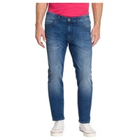 PIONEER JEANS Pioneer Authentic Jeans Straight Fit in modischem Blue Used-W33 / L32