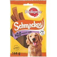 PEDIGREE Schmackos Multimix Fleischstreifen Hundesnacks Hundeleckerli 4 Sorten 180 Stück