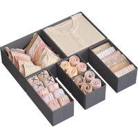 Songmics Schubladen-Organizer 6er Set,