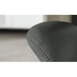 HIMOLLA Relaxsessel 7628 Leder 83 x 107 x 88 cm Schwarz mit Relax-Funktion