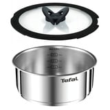 TEFAL INGENIO EMOTION TOPF + GLASDECKEL DURCHMESSER 20 CM, TOPFSET 2-TEILIG NEU