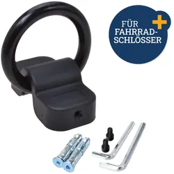 FILMER Wand- und Bodenanker 49421, für Fahrradschlösser- und ketten