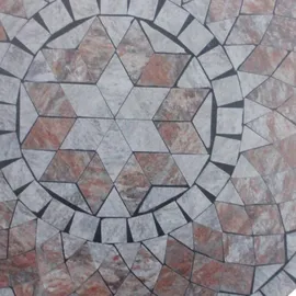 Hti-Living Tisch und 2 Stühle Marocco Braun