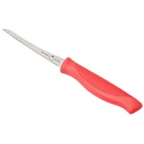 Lacor Zackenmesser Tomatenmesser 12 cm Schwarz/Weiß