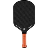 Pickleball-Paddel – 3K Rohkohlefaser-Oberfläche (CFS) + Carbon-Abriebfläche (CAS) mit hoher Körnung und Spin, sicherer Griff, Gurkenball-Paddel mit 16 mm Polypropylen-Wabenkern