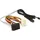 DeLock 83391 - 4x SAS-Buchse (SFF-8482), Molex 4pol Buchse] 1.00m Schwarz