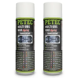 Petec Multi UBS Wax Transparent Spray translucent