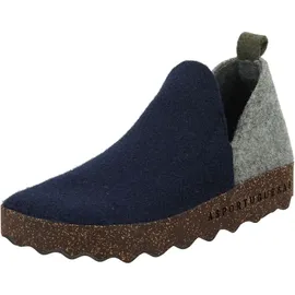 Asportuguesas Hausschuhe Filz Blau 42