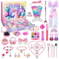 LuxusKollektion Kosmetik-Adventskalender Adventskalender Kosmetik Mädchen 2024 Weihnachtskalender 24 Schmuck bunt