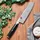 MIYABI 5000FCD Nakiri 17 cm Schwarz