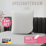SPESSARTTRAUM Laax Sparset 80 x 80 cm Weiß