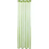 BestLivings Ösenschal Noella Transparent 140 cm x 145 cm grün - olivgrün,