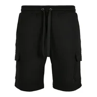 URBAN CLASSICS Organic Cargo Sweatshorts in Schwarz, Größe M