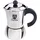 Gräwe Espressokocher 10 Tassen Silber