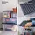 Rotho Aufbewahrungsbox 59 x 39,5 x 28 cm 4-tlg. transparent/schwarz
