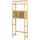 [en.casa] Badezimmerregal Haugesund 158x60x26 cm Bambus