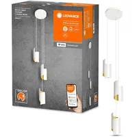LEDVANCE SMART+ WiFi DECOR Pendelleuchte, weiß, 24.5W, 2100lm, regulierbares Weißlicht, dimmbar, 3000-6500K, Lichtverteilung nach oben und unten, steuerbar per App, kompatibel mit Amazon & Google