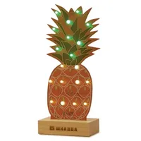 WHADDA Lötbausatz, XL-Platine, Ananas, mit Holzhalter, Bildungs- und kreatives