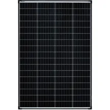 EnjoySolar enjoy solar 180W 12V Monokristallines Solarmodul, 182mm Solarzellen 10 Busbars Solarpanel ideal für Wohnmobil, Balkonanlage, Gartenhäuse, Boot