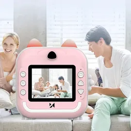 wozinsky WDT Thermodruckerkamera für Kinder Rosa