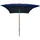 vidaXL Sonnenschirm mit Holz-Mast 200 x 300 cm Blau