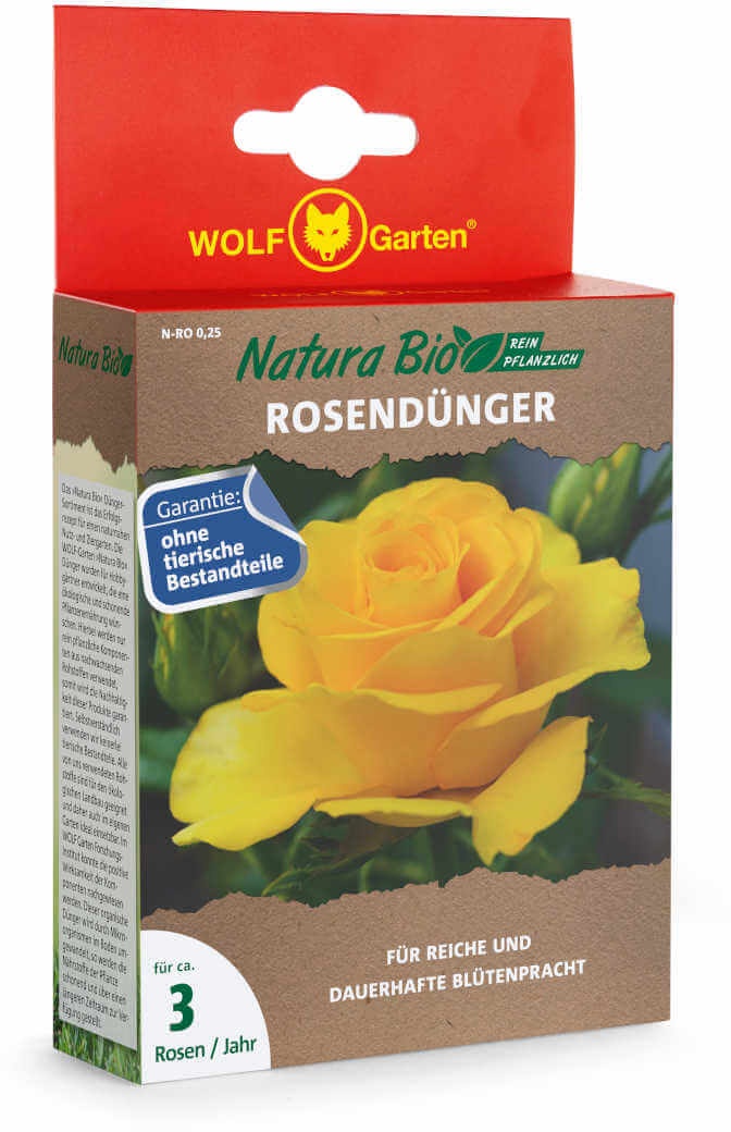 Wolf-Garten Rosendünger - Für reiche und dauerhafte Blütenpracht